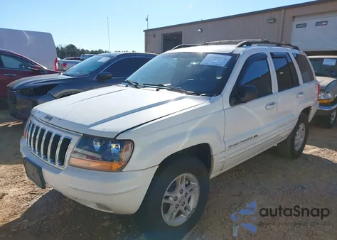 2001 Jeep Grand Cherokee Limited from USA, damaged, VIN 1J4GW58N81C611074